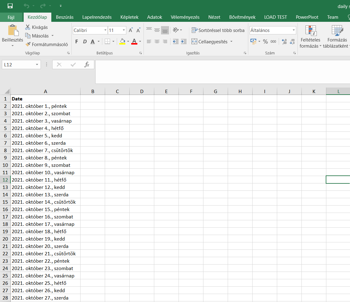 DIM_Date Table